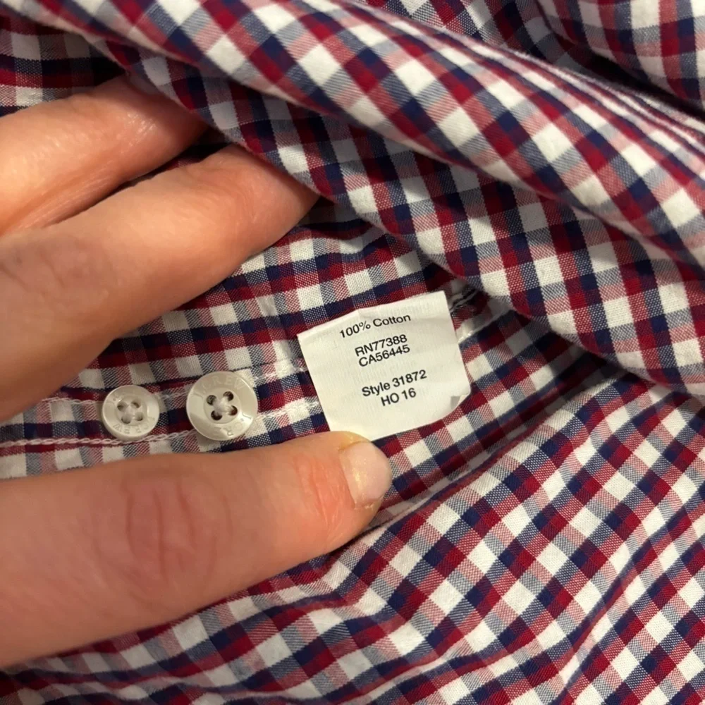 Men’s J. Crew longsleeve button down dress  shirt, size: XL
